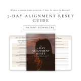 FREE GIFT: 7 - Day Alignment Reset Guide - Alchemist + Co