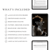 Shadow Work 30 - Day Self - Coaching Journal - Alchemist + Co