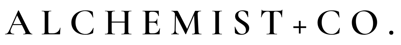 Alchemist + Co. Official 2026 Logo Black