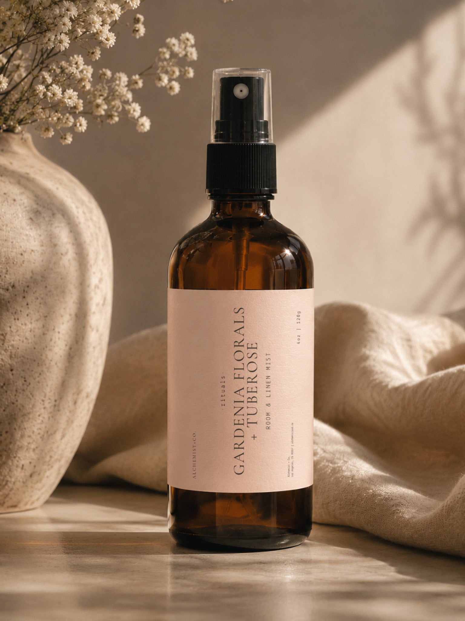Gardenia Florals + Tuberose Room and Linen Mist by Alchemist + Co.
