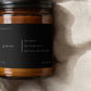 Gemini candle from the Archetype Collection by Alchemist + Co.