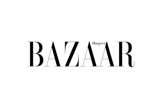 Harper's Bazaar logo on a white background