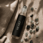 Heart Chaka Balancing Roller with green aventurine by Alchemist + Co. 