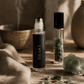 Heart Chaka Balancing Roller with green aventurine by Alchemist + Co. 