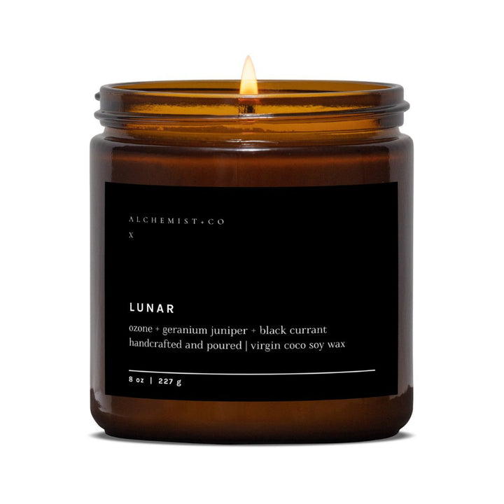 LUNAR - Candles with crystals and botanicals - Alchemist Co
