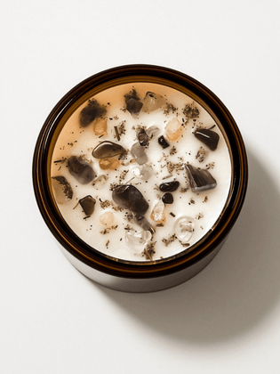 Top view of The Alchemist Ritual Candle by Alchemist + Co.