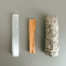 The Ritual Smoke Set – Palo Santo, Sage + Selenite - Alchemist + Co