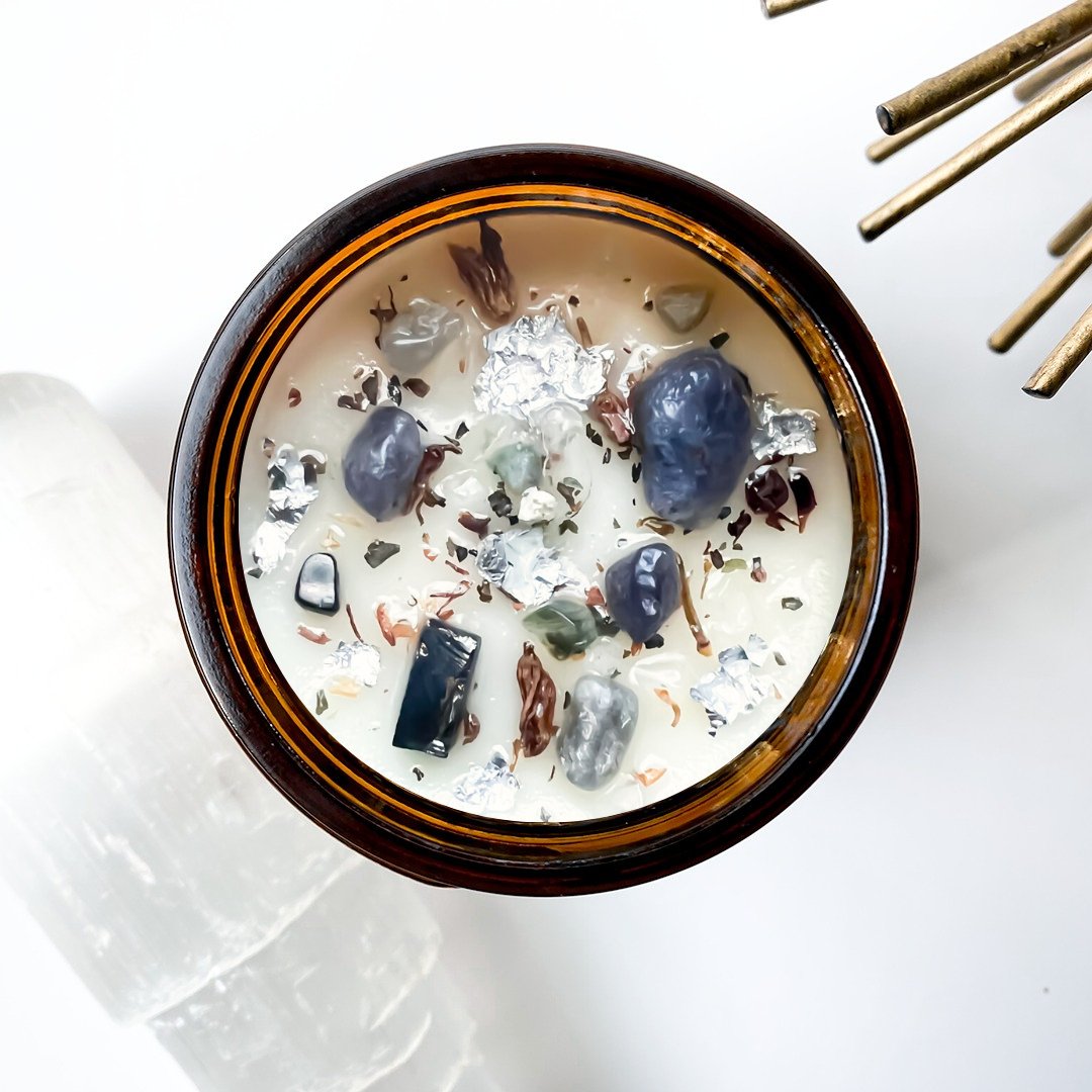 LUNAR - Candles with crystals and botanicals - Alchemist Co 